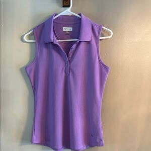 Greg Norman Collection Women's small lavender lilac Sleeveless Top